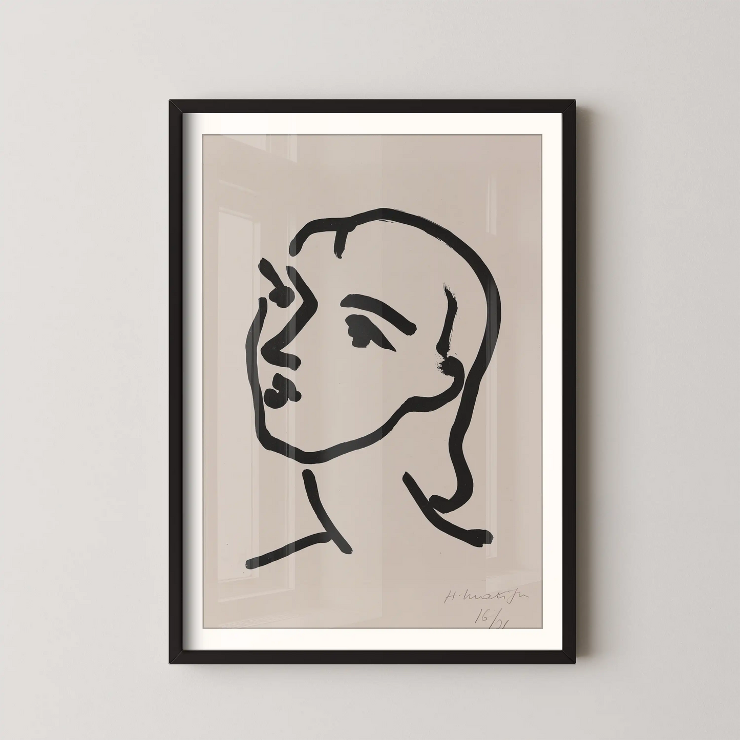 Nadia aux cheveux lisses by Henri Matisse (1948)
