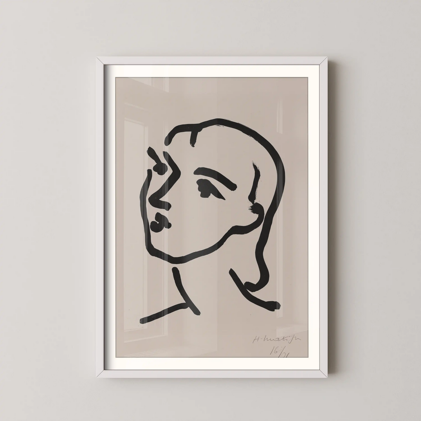 Nadia aux cheveux lisses by Henri Matisse (1948)