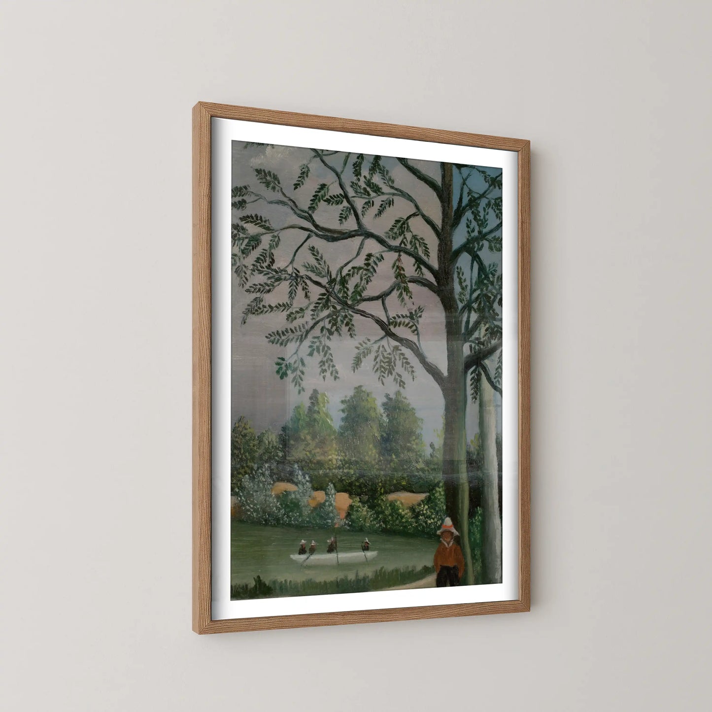 Rendezvous in the Forest by Henri Rousseau (1889)