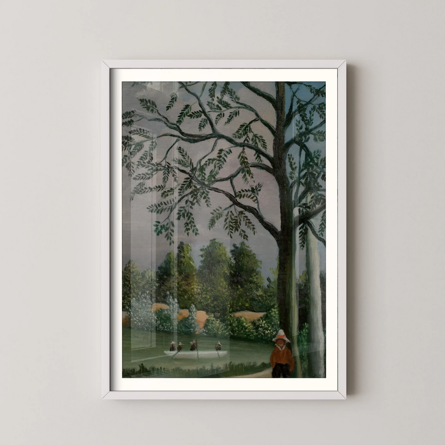 Rendezvous in the Forest by Henri Rousseau (1889)