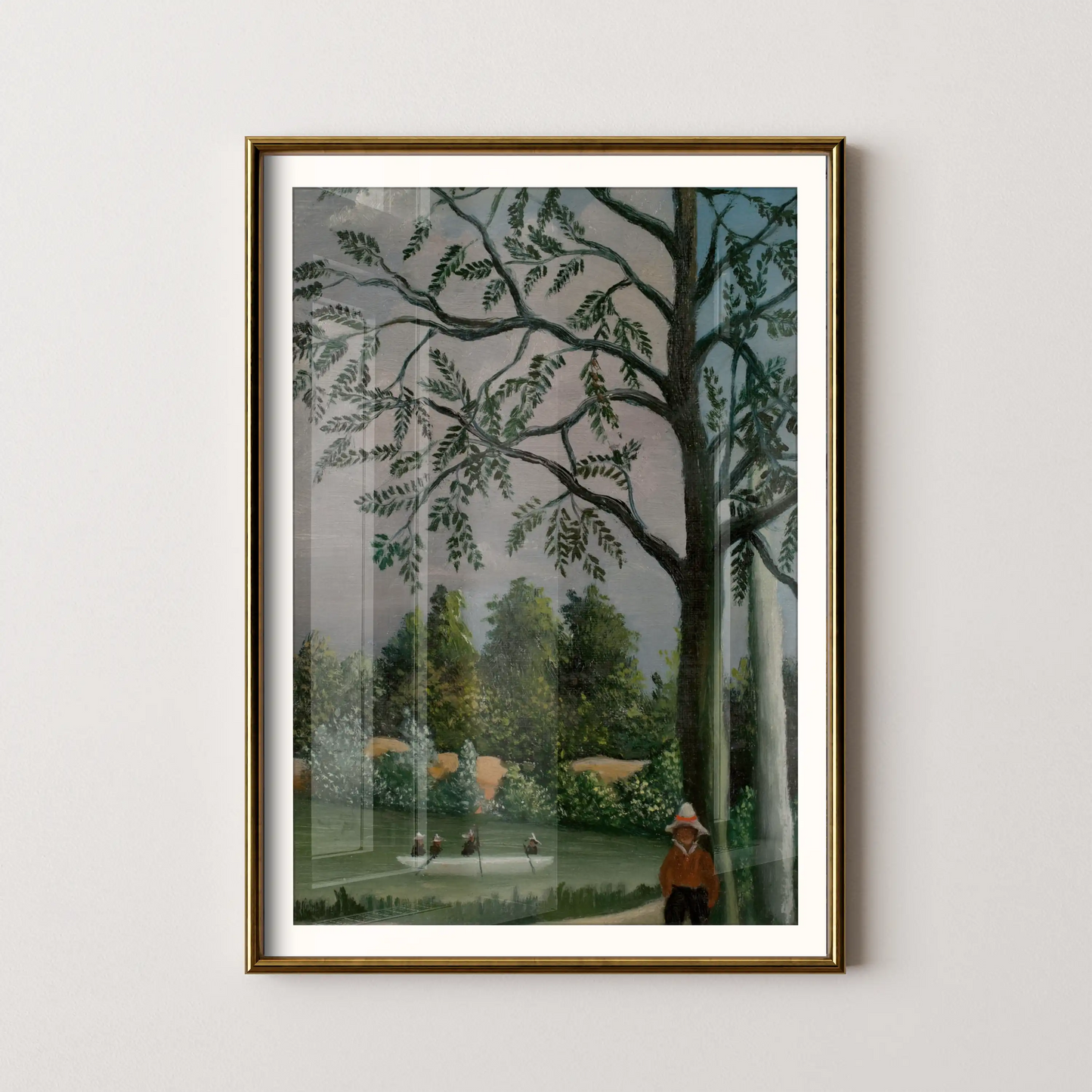 Rendezvous in the Forest by Henri Rousseau (1889)