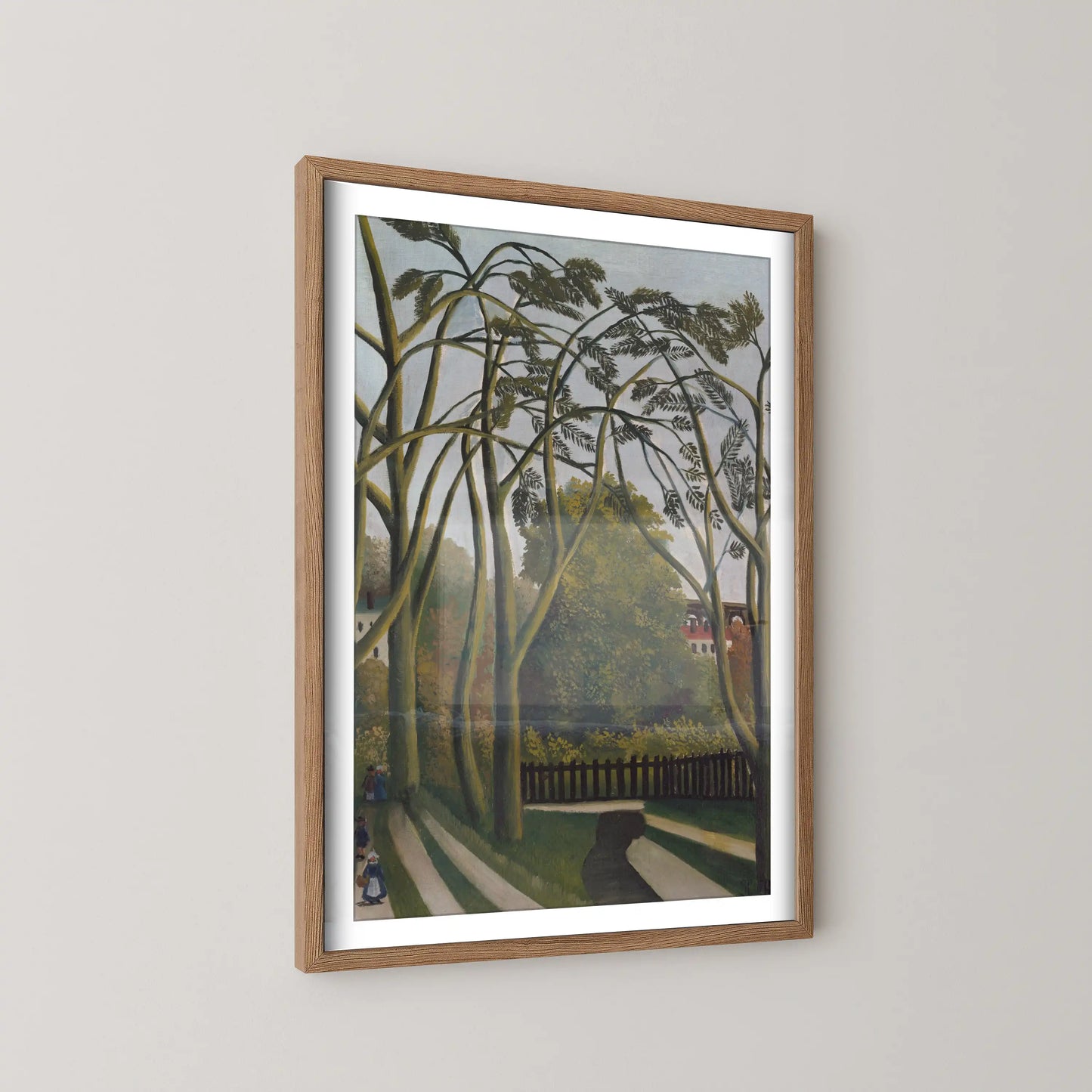 The Banks of the Bièvre near Bicêtre by Henri Rousseau (1908-1909)