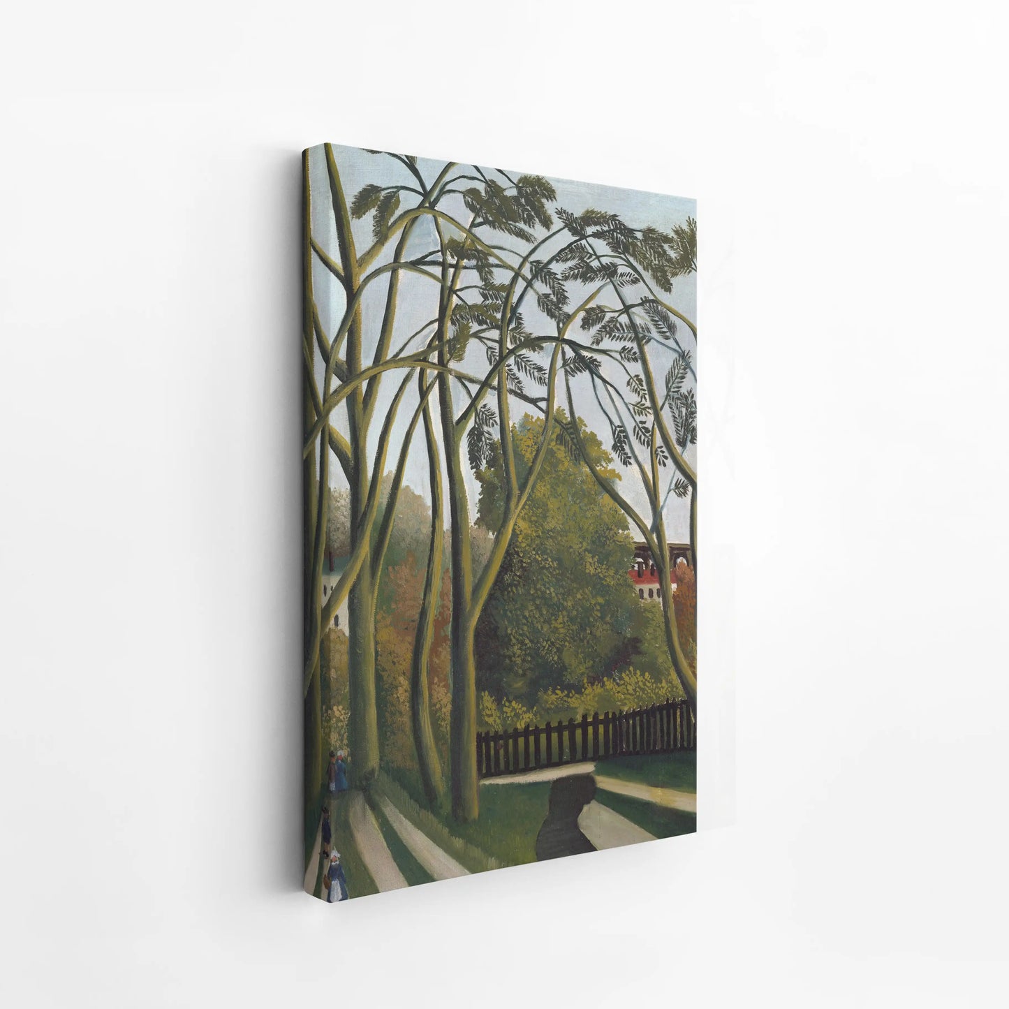 The Banks of the Bièvre near Bicêtre by Henri Rousseau (1908-1909)