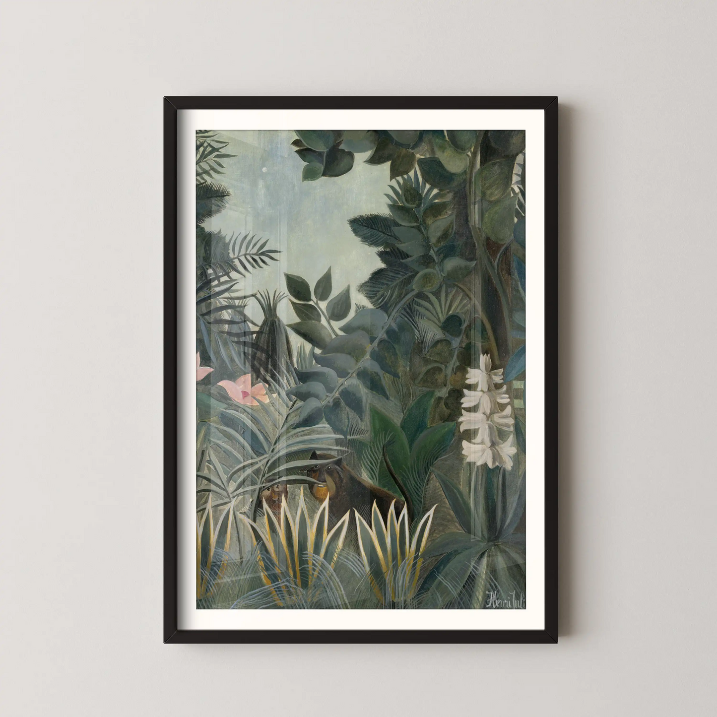 The Equatorial Jungle by Henri Rousseau (1909)