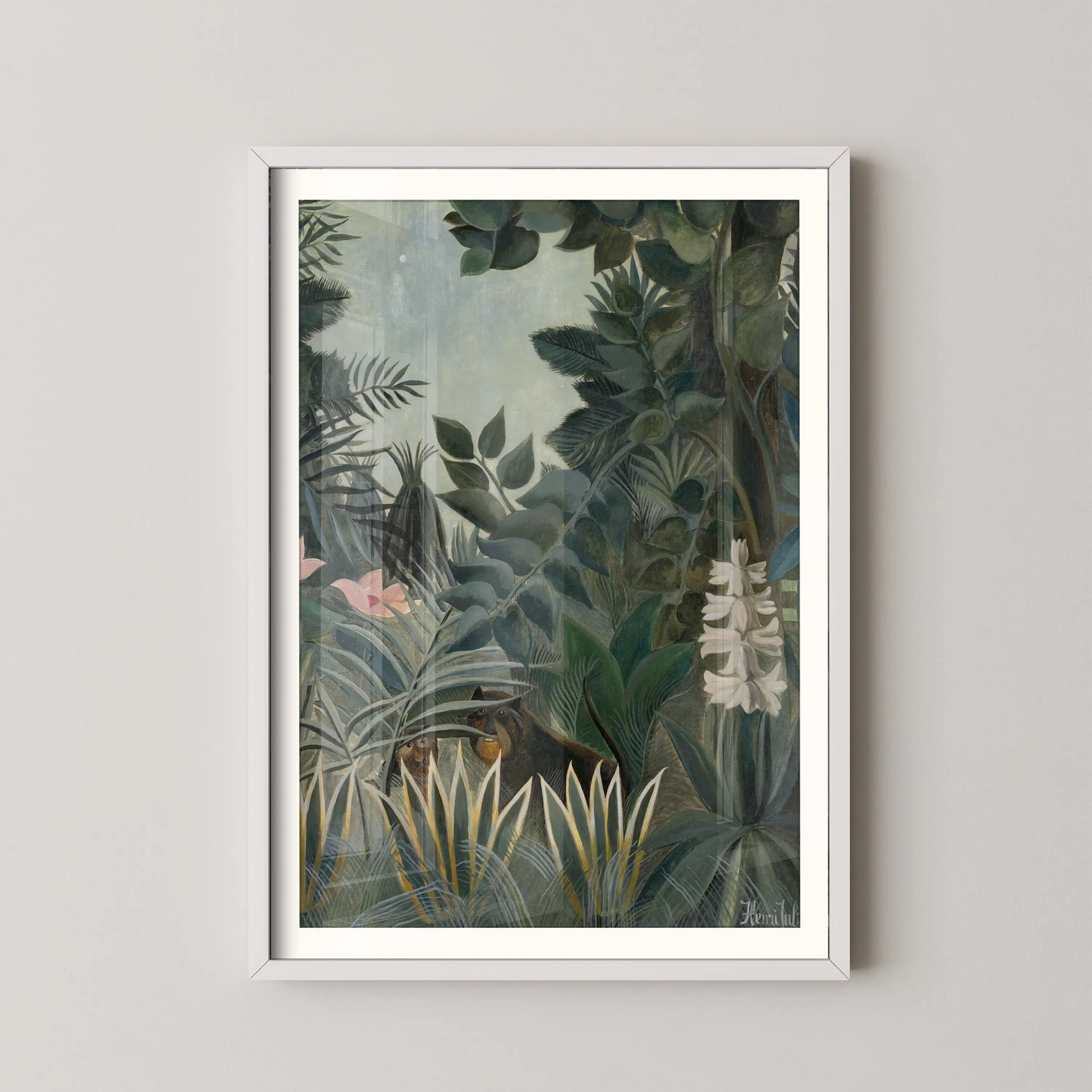 The Equatorial Jungle by Henri Rousseau (1909)