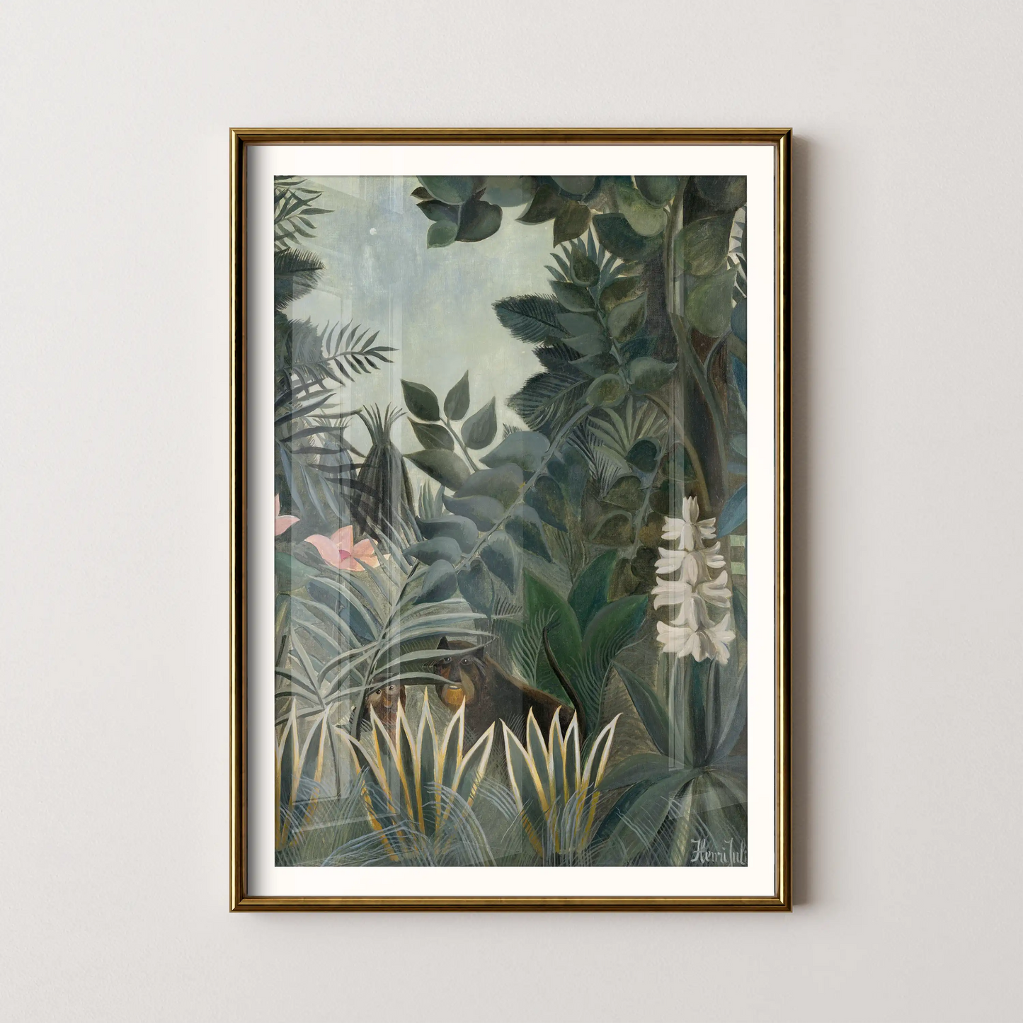 The Equatorial Jungle by Henri Rousseau (1909)