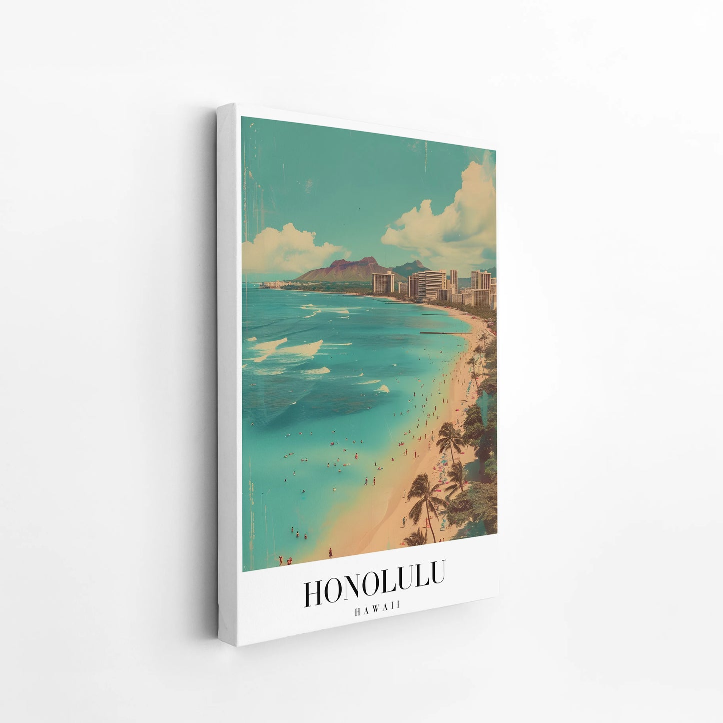 Honolulu, Hawaii, City Prints