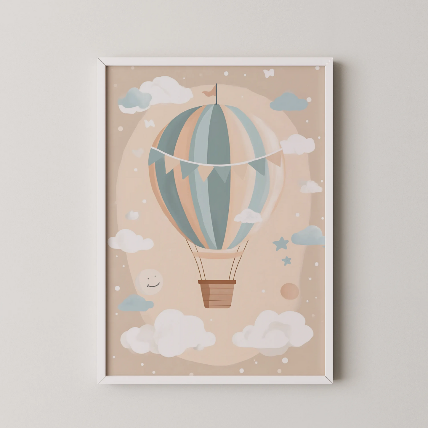 Hot air balloon - Nursery Prints
