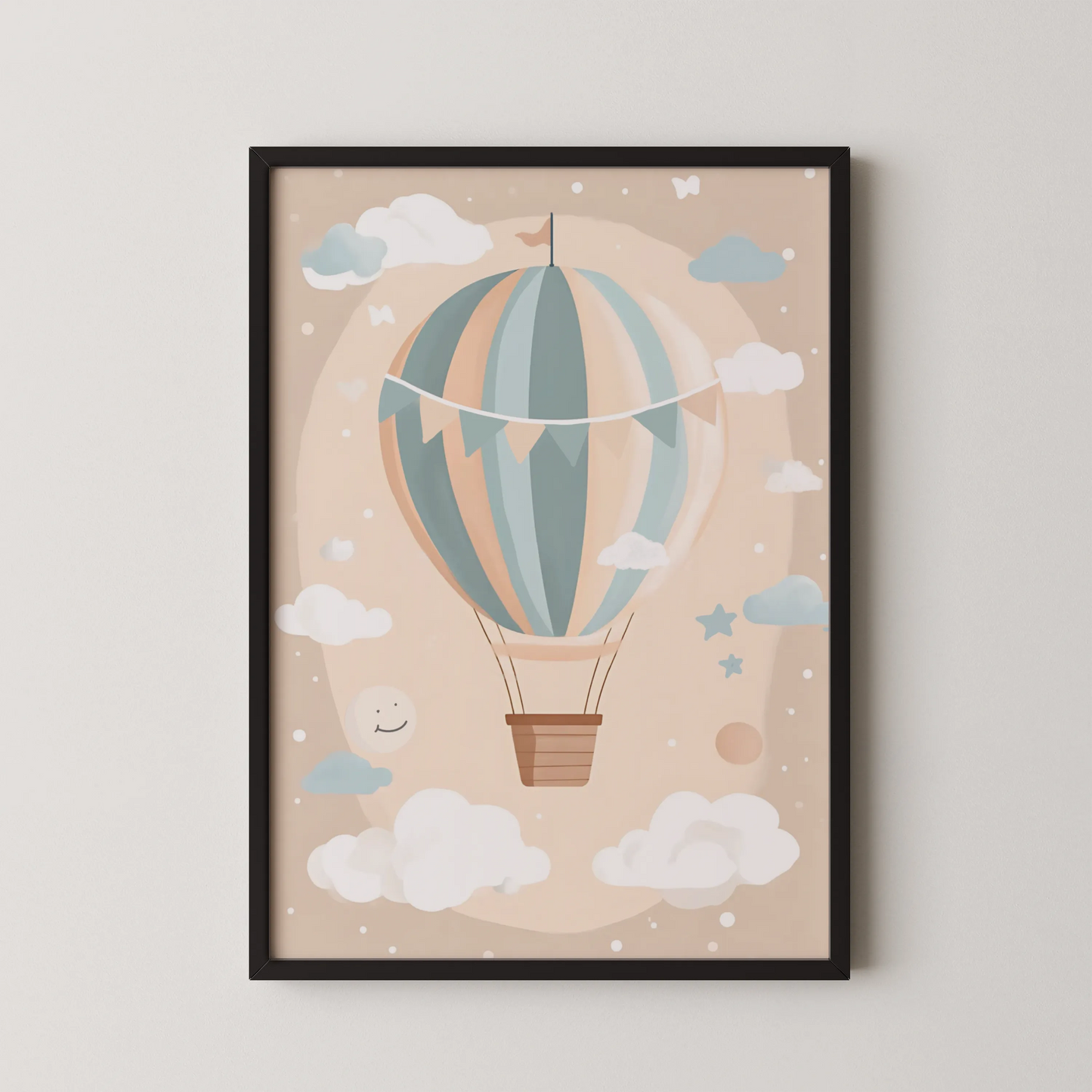 Hot air balloon - Nursery Prints