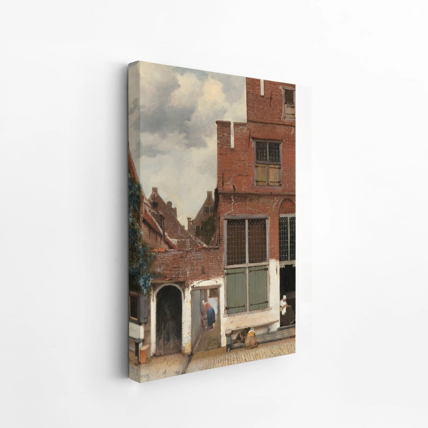 View of Houses in Delft, Known as ‘The Little Street’ by Johannes Vermeer (1658)