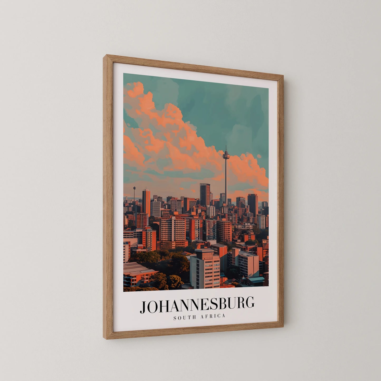 Johannesburg, South Africa, City Print