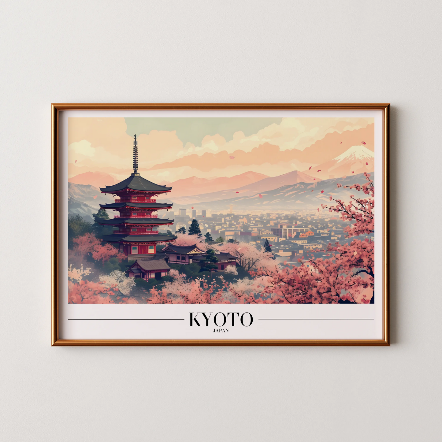 Kyoto, Japan, City Prints