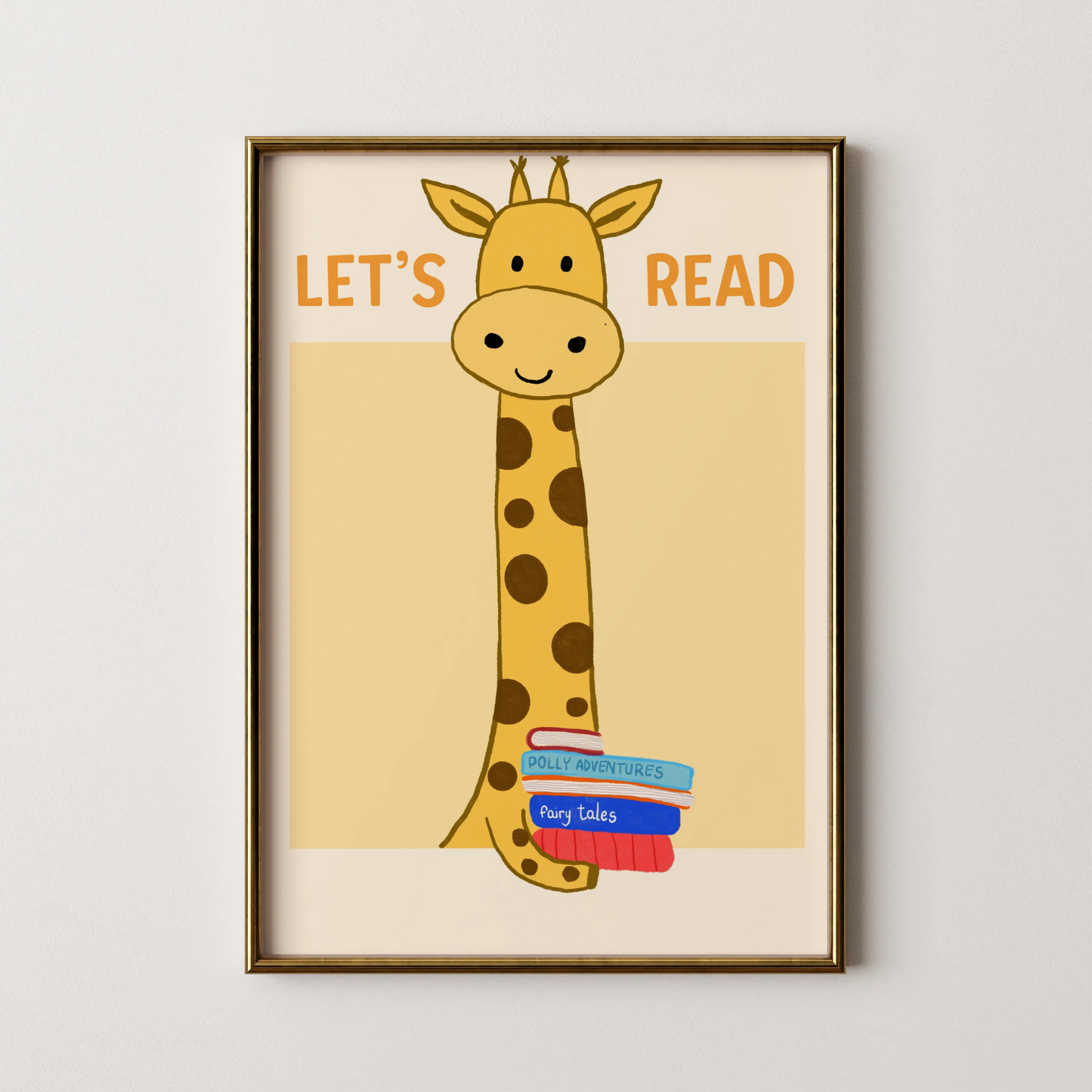 Lets read - Nursery Prints