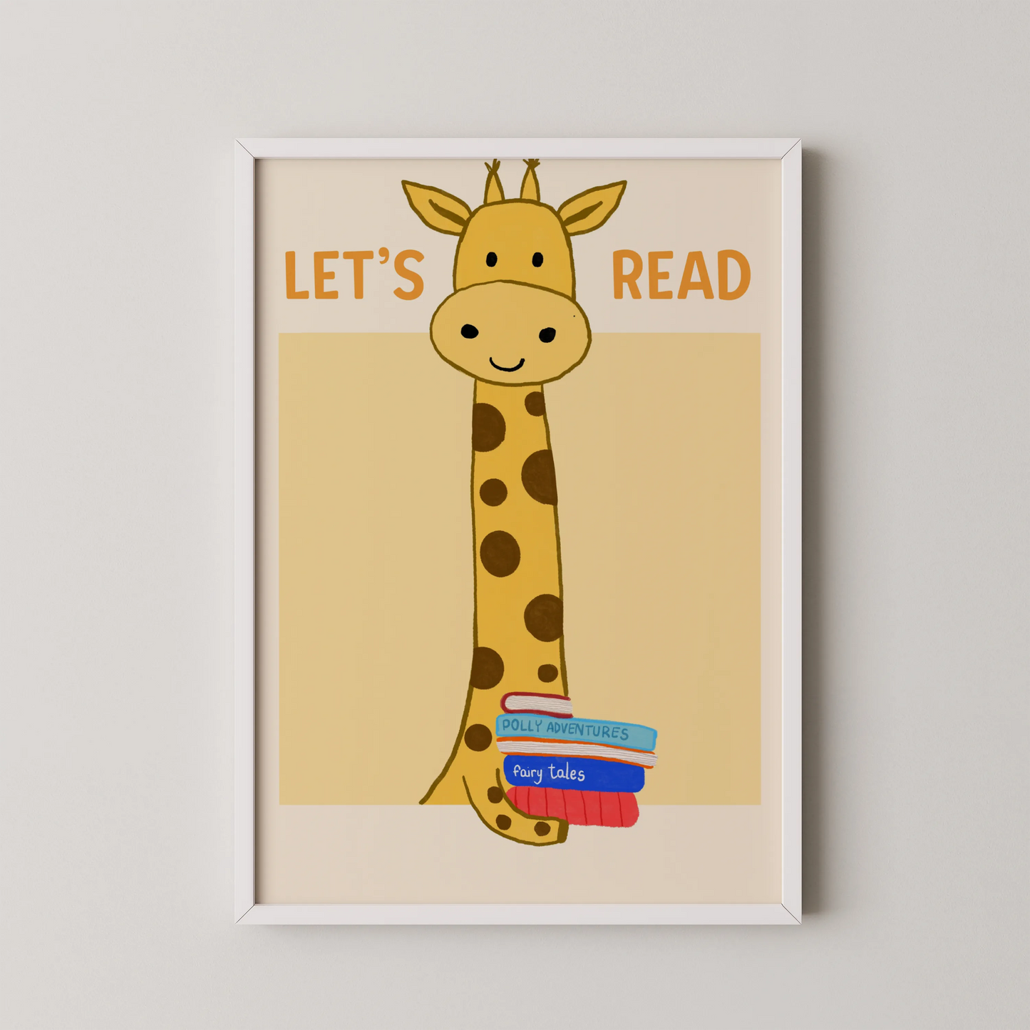 Lets read - Nursery Prints