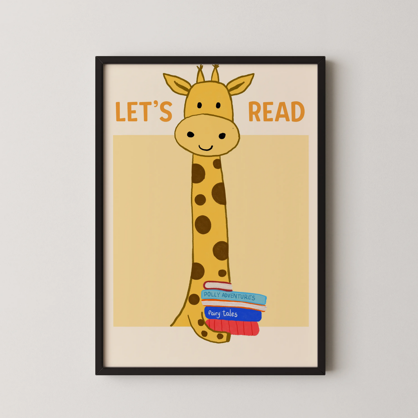 Lets read - Nursery Prints
