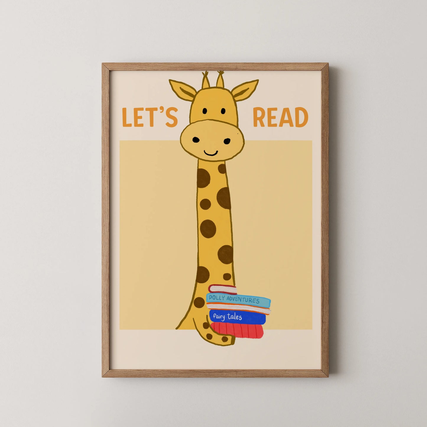 Lets read - Nursery Prints
