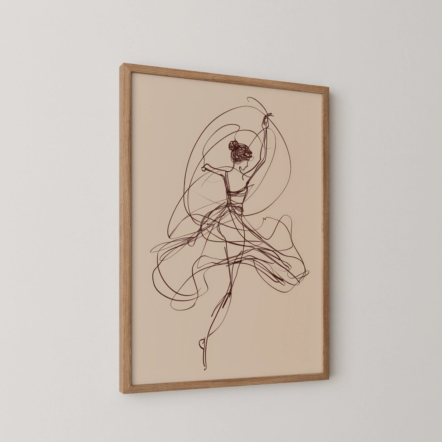 Line Art II, Modern Abstract, Minimal Wall Painting