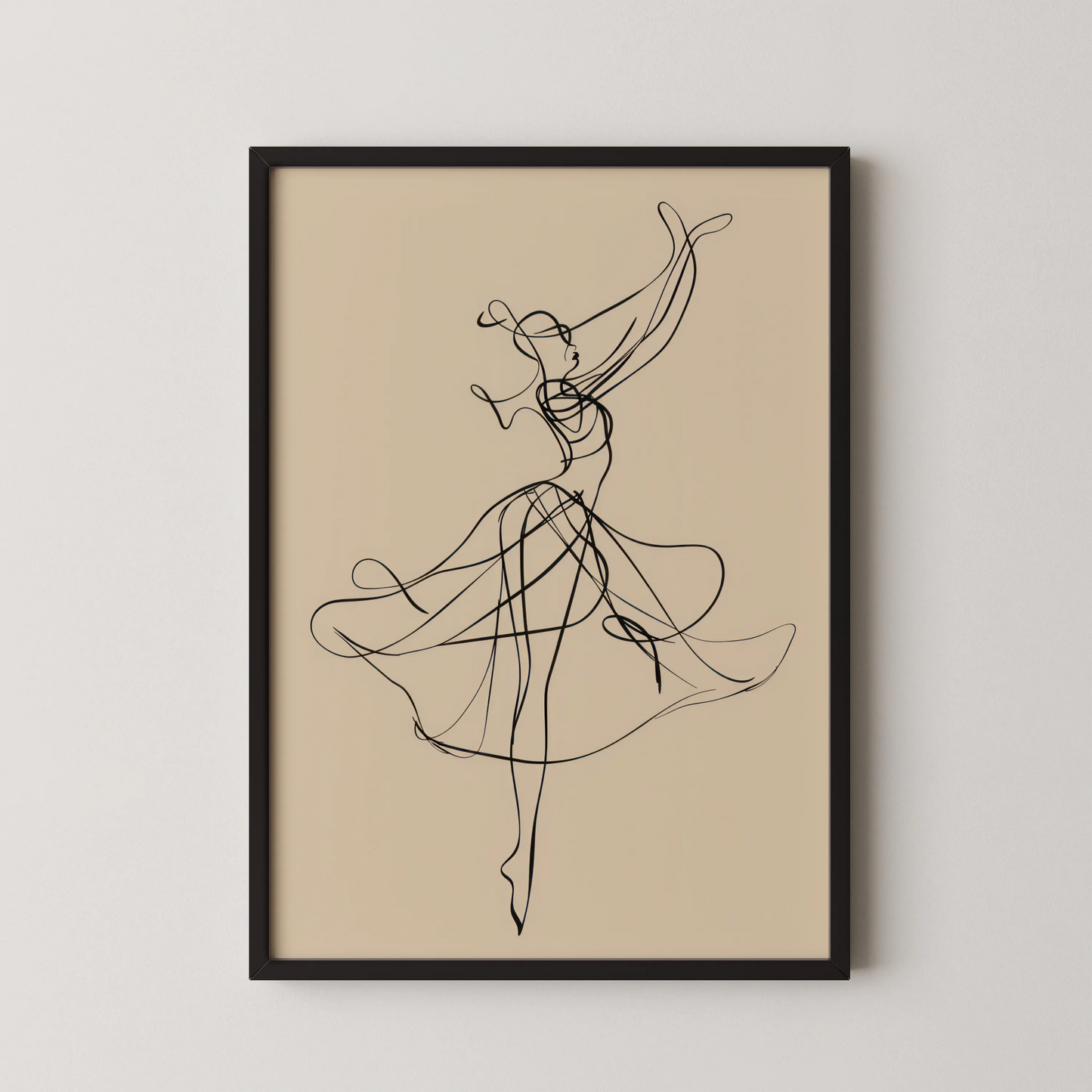 Line Art IV, Modern Abstract, Minimal Wall Painting