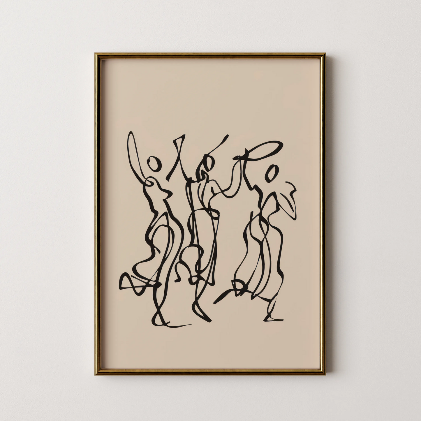 Line Art, Modern Abstract, Minimal Wall Paintings