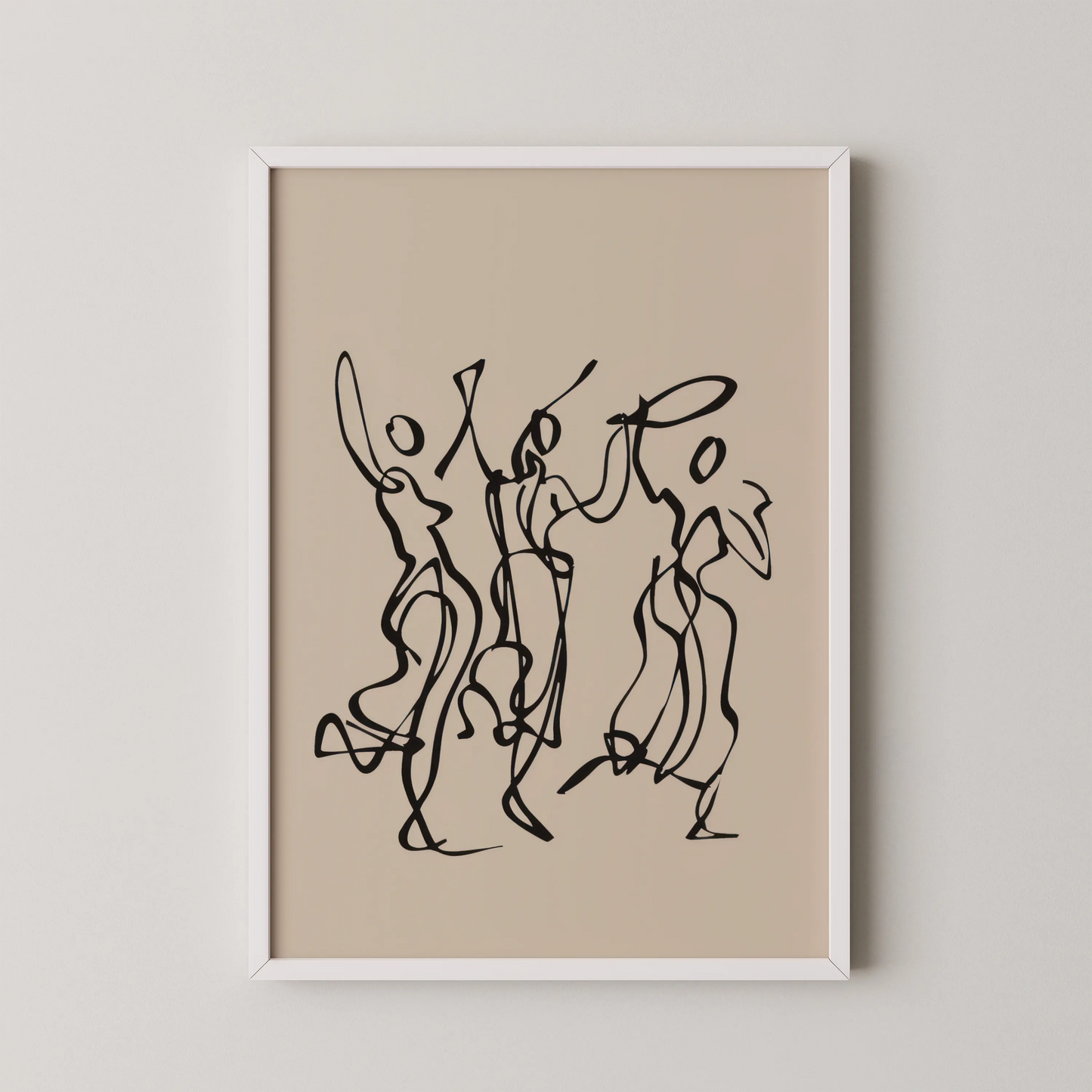 Line Art, Modern Abstract, Minimal Wall Paintings