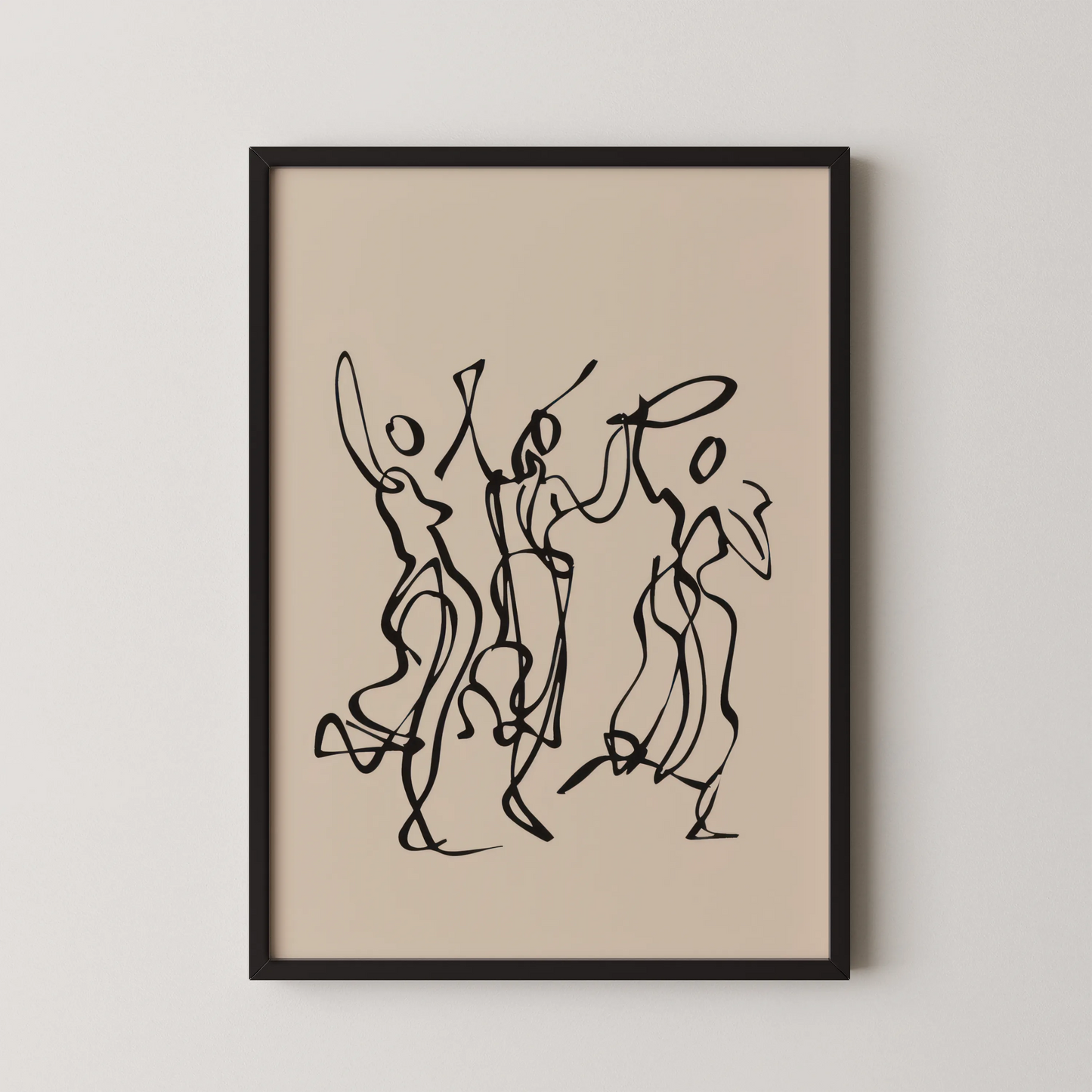 Line Art, Modern Abstract, Minimal Wall Paintings