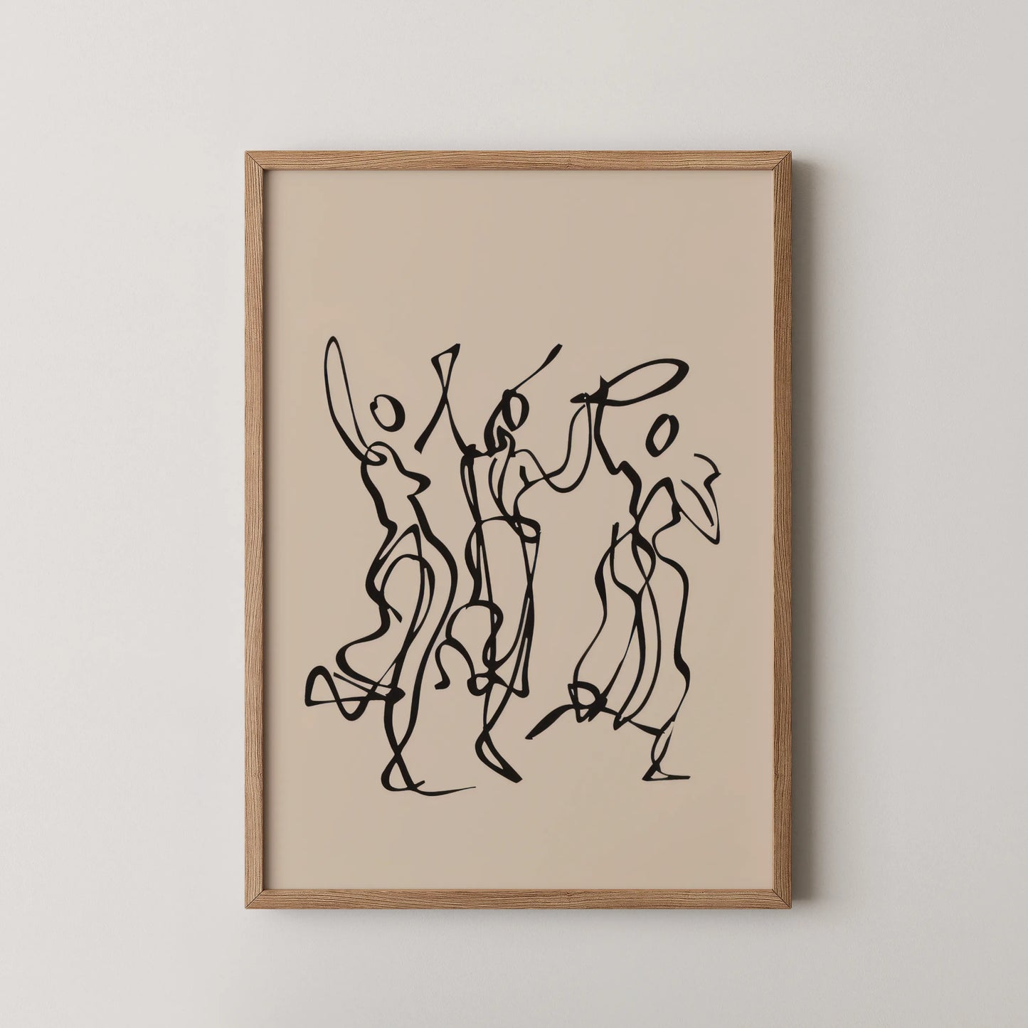 Line Art, Modern Abstract, Minimal Wall Paintings