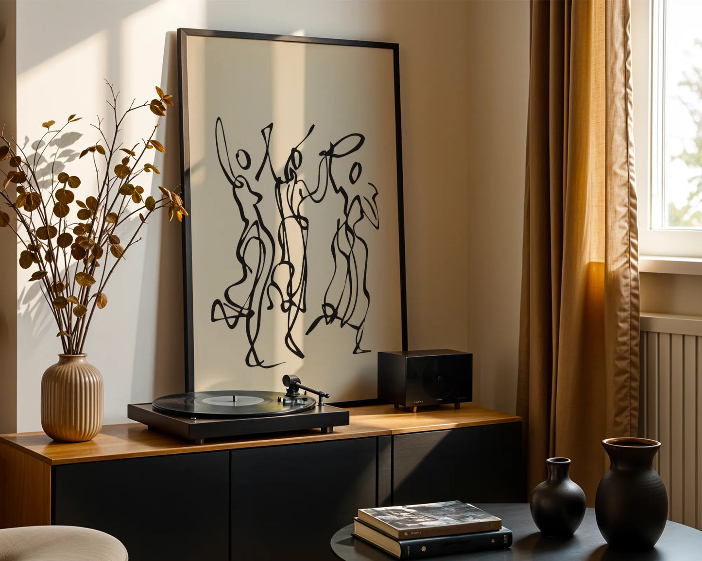 Line Art, Modern Abstract, Minimal Wall Paintings