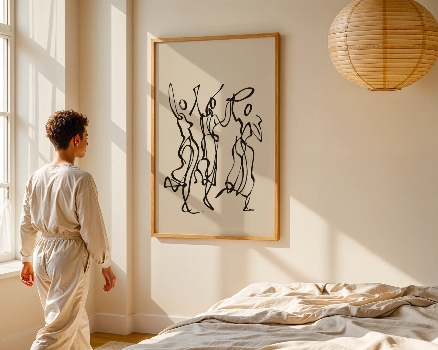 Line Art, Modern Abstract, Minimal Wall Paintings