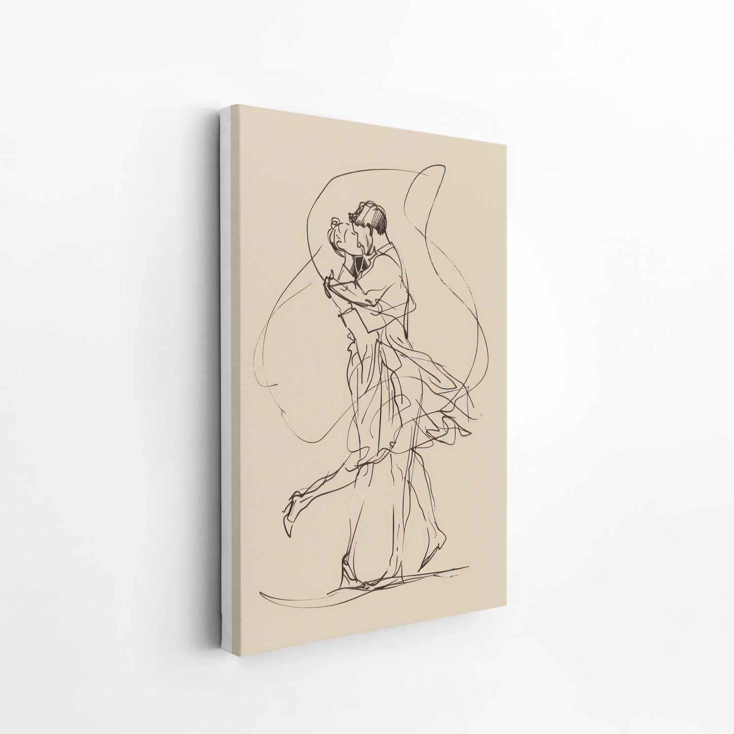 Line Art V, Modern Abstract, Minimal Wall Painting
