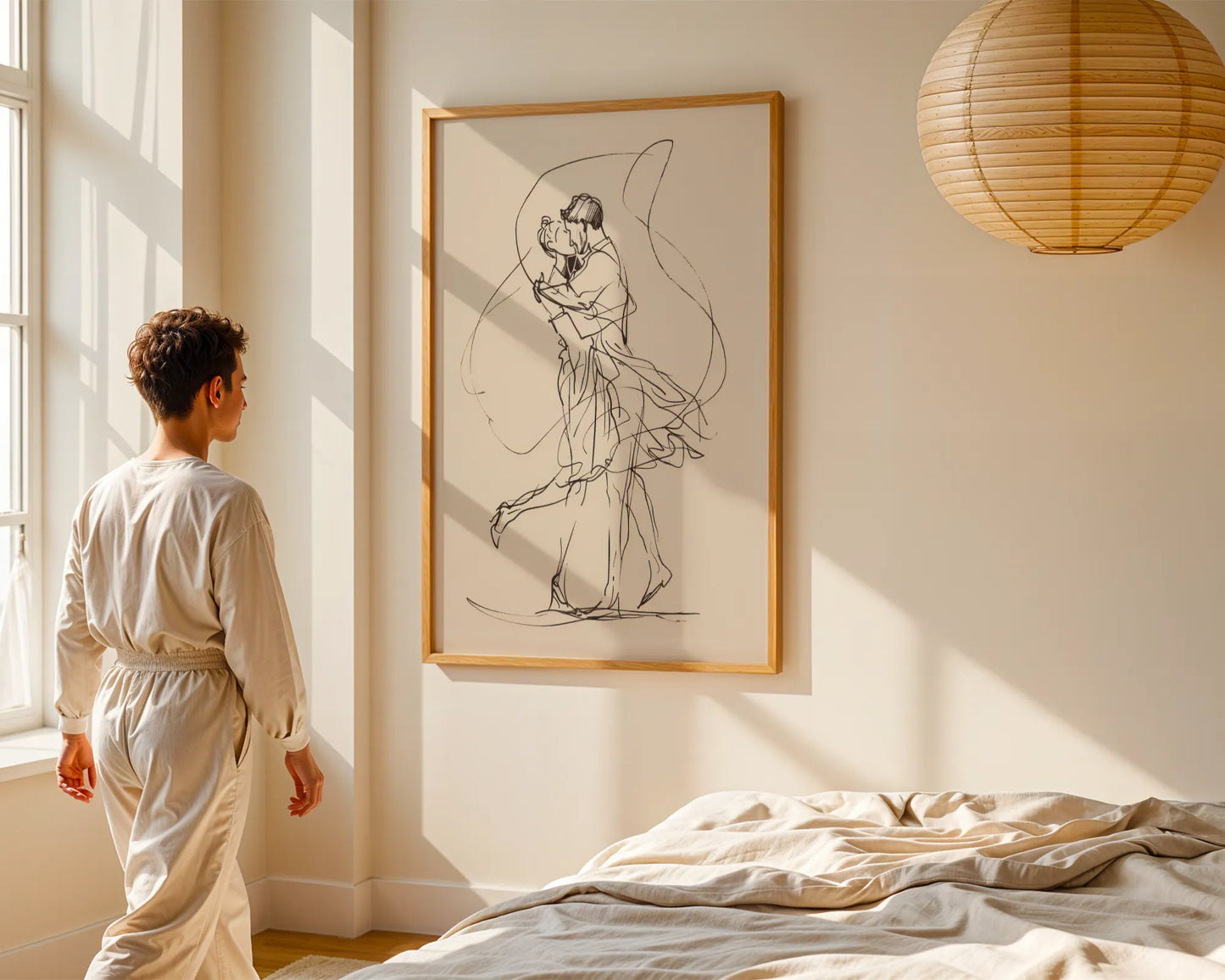Line Art V, Modern Abstract, Minimal Wall Painting