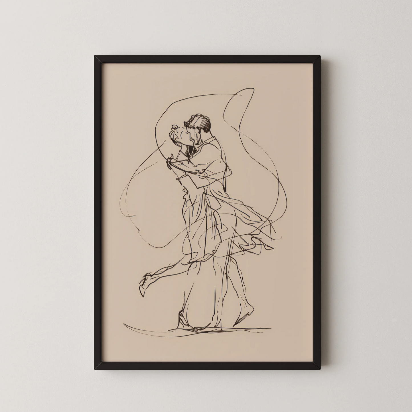 Line Art V, Modern Abstract, Minimal Wall Painting