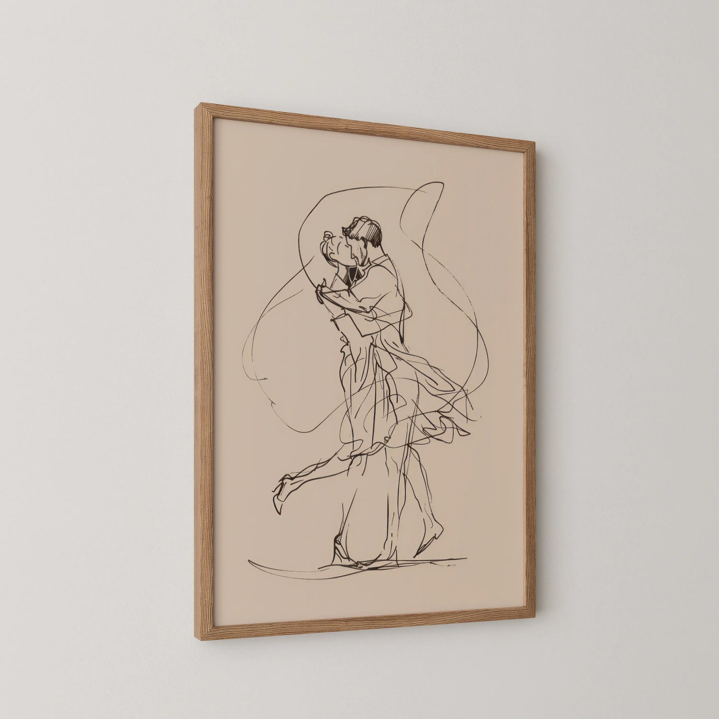 Line Art V, Modern Abstract, Minimal Wall Painting