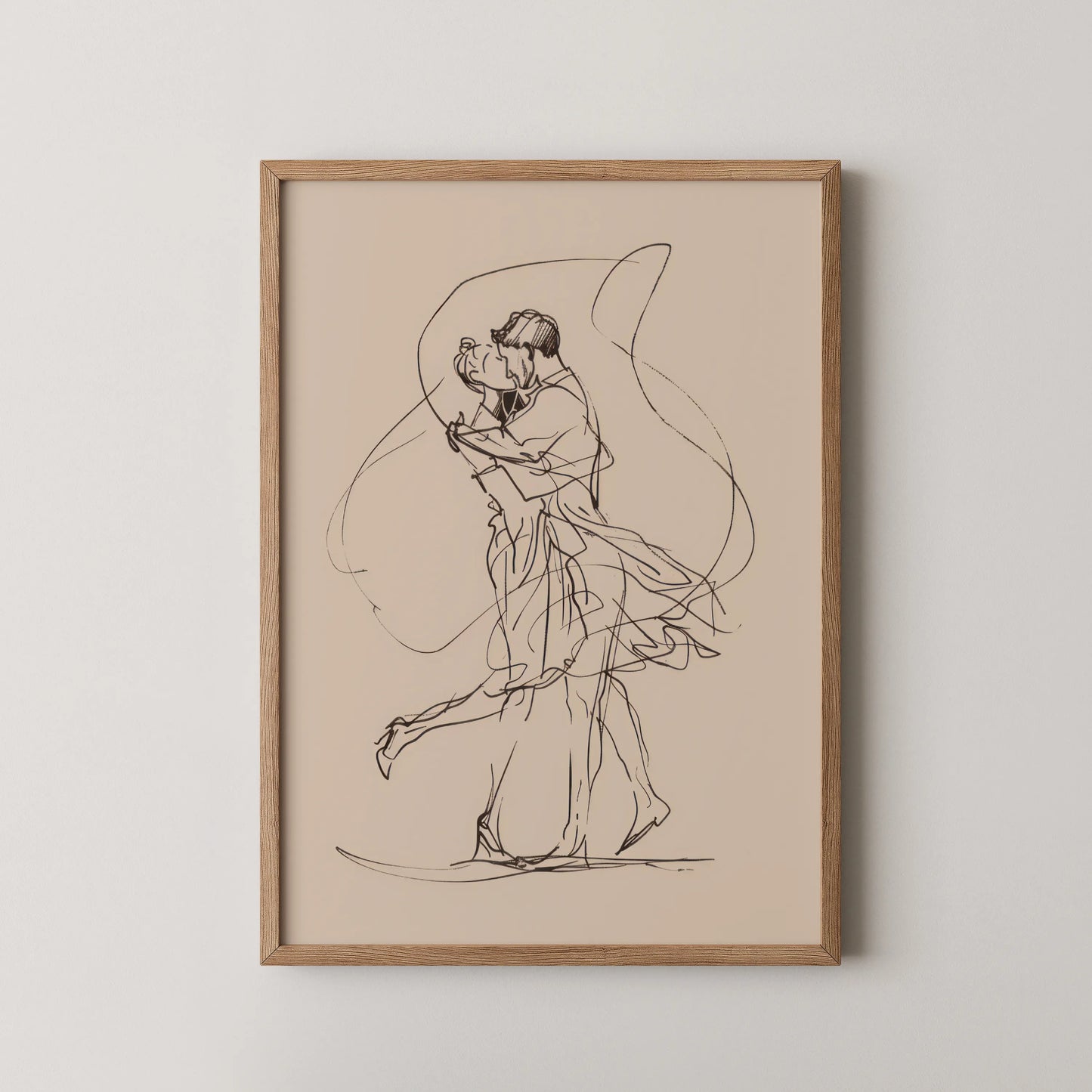 Line Art V, Modern Abstract, Minimal Wall Painting