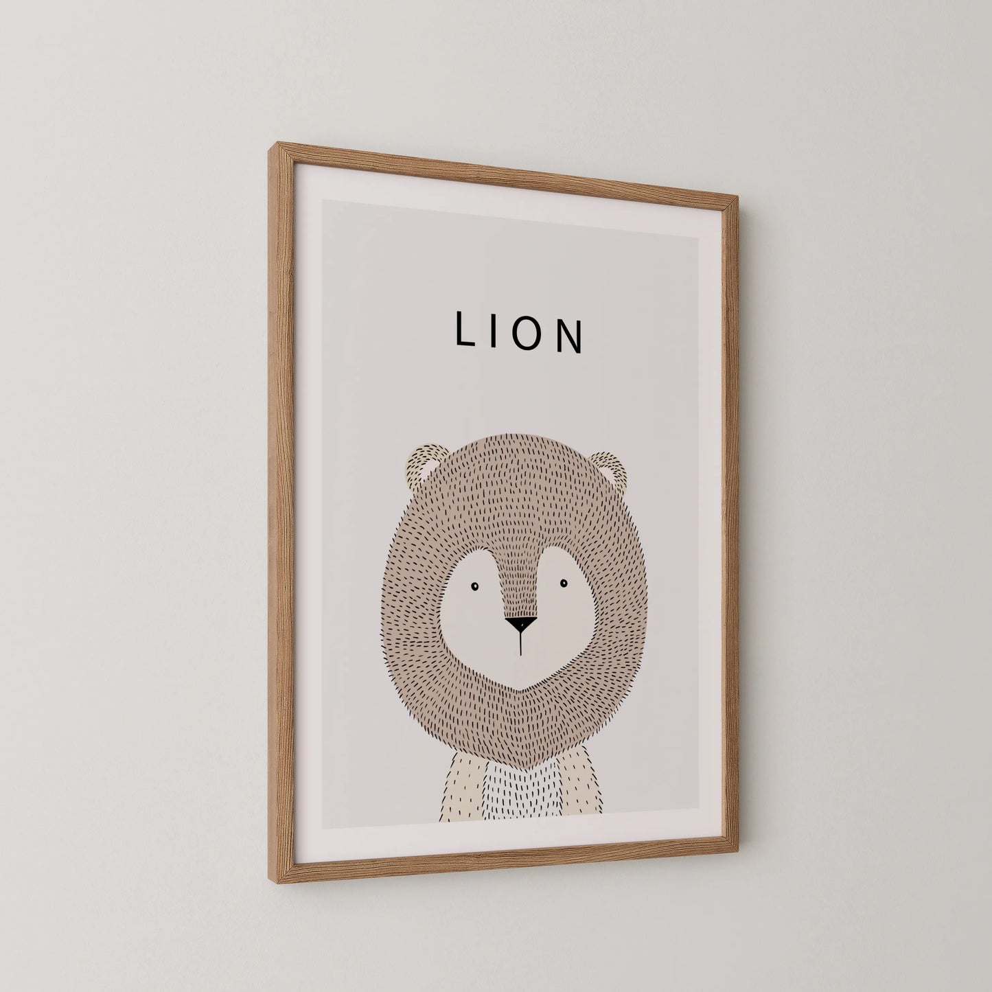 Lion - Nursery Prints