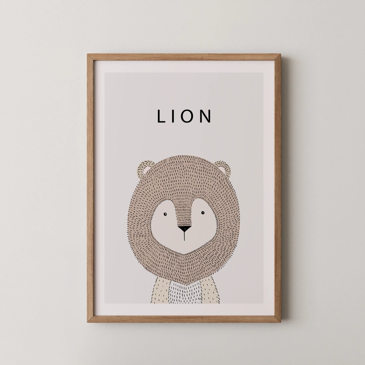 Lion - Nursery Prints