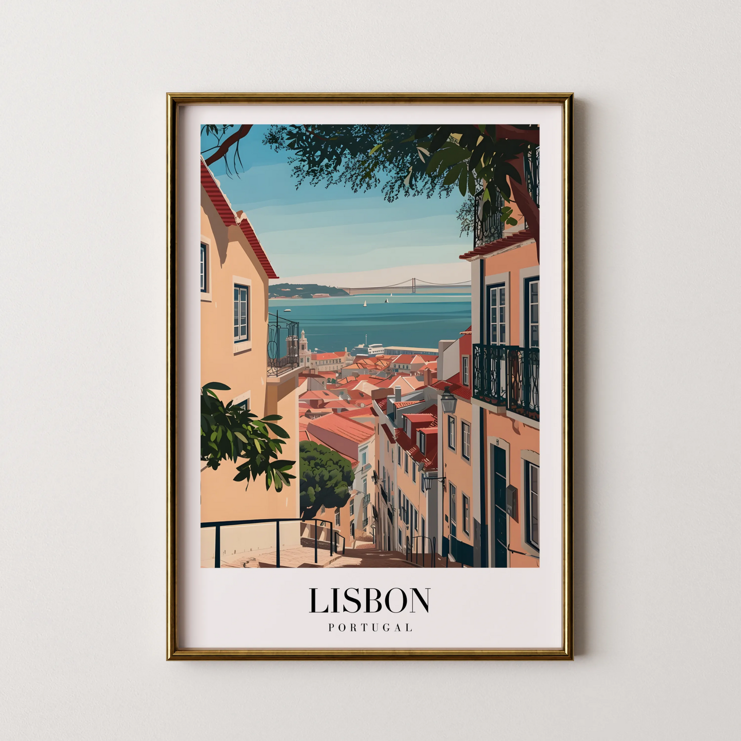 Lisbon, Portugal, City Prints