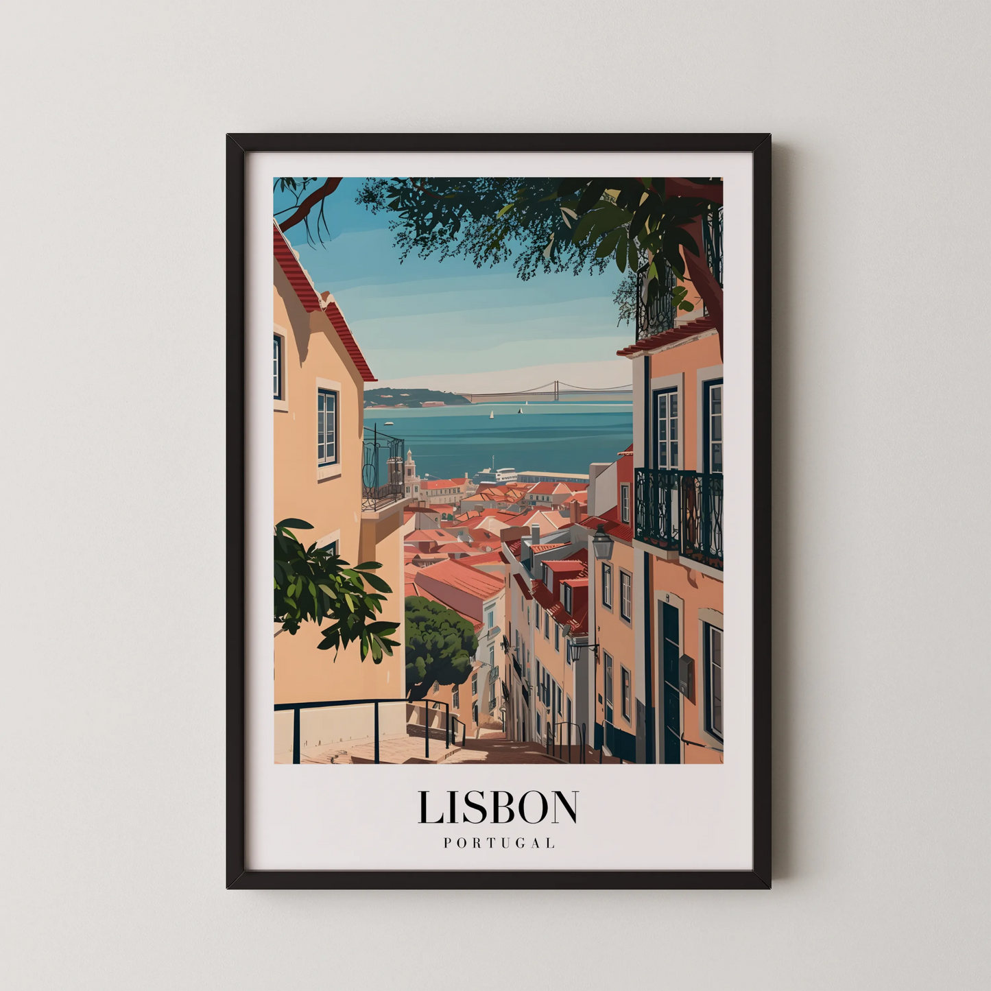 Lisbon, Portugal, City Prints
