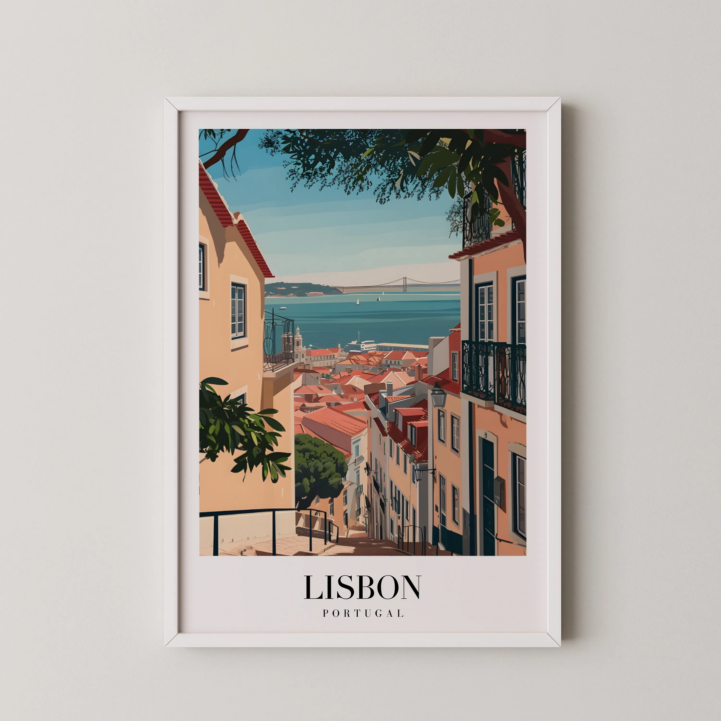 Lisbon, Portugal, City Prints