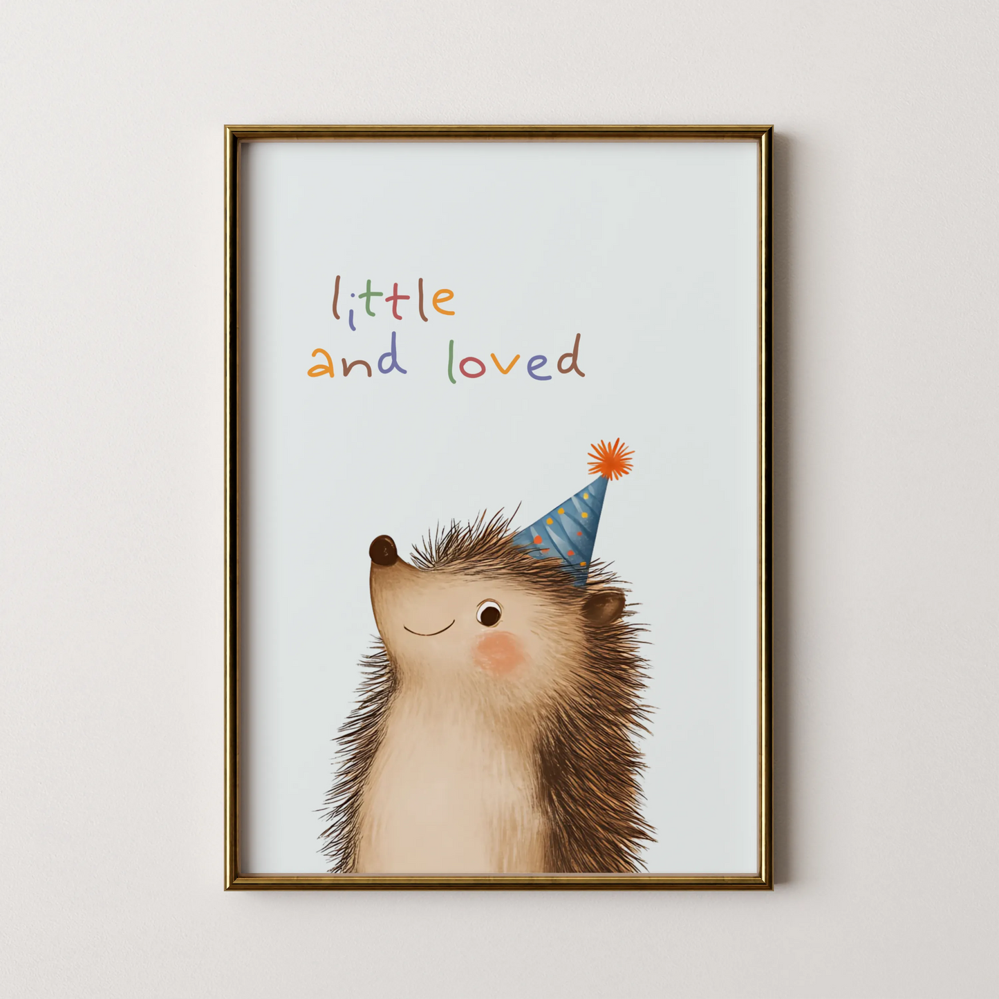 Little and loved - Nursery Prints