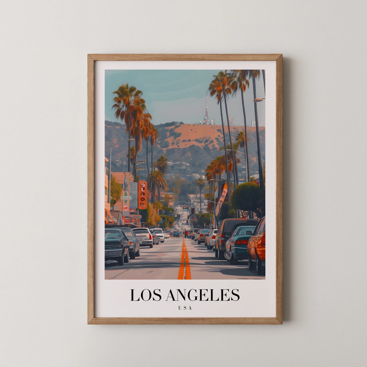 Los Angeles, USA, City Prints