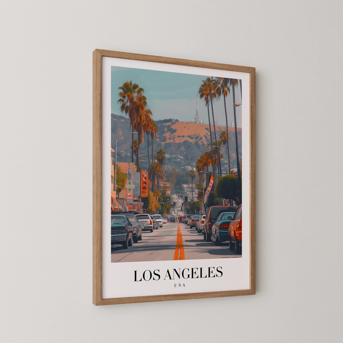 Los Angeles, USA, City Prints