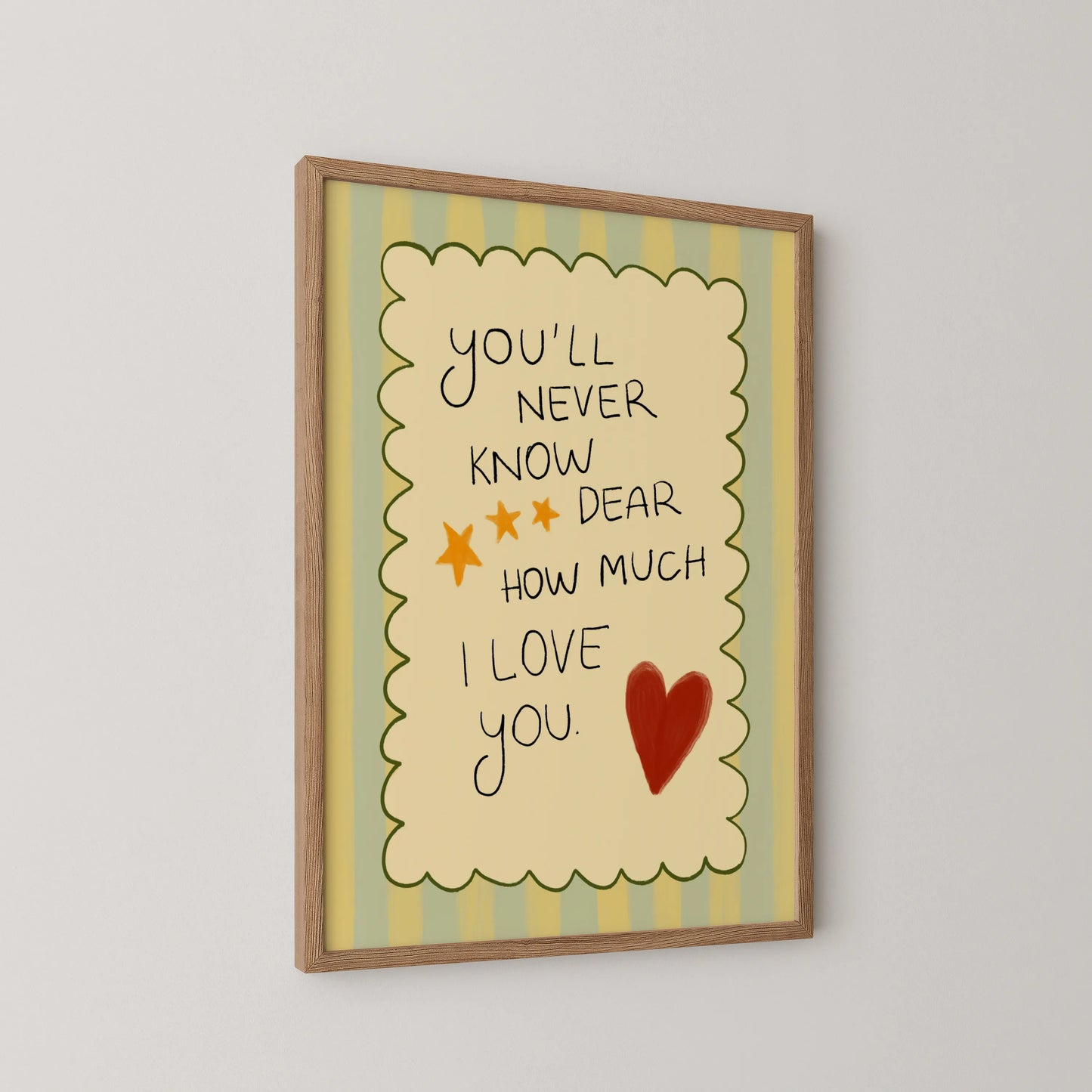 Love you - Nursery Prints