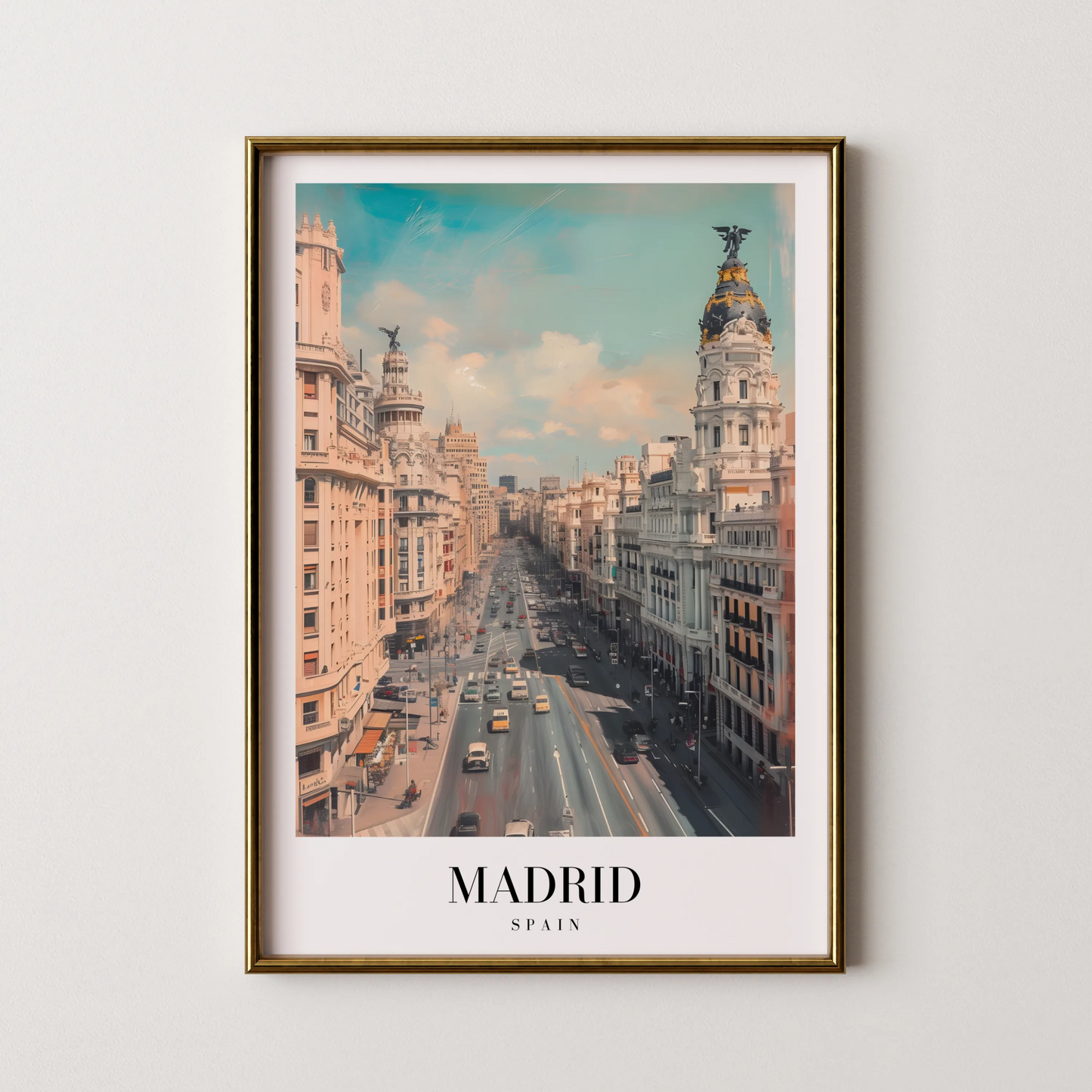 Madrid, Spain, City Prints