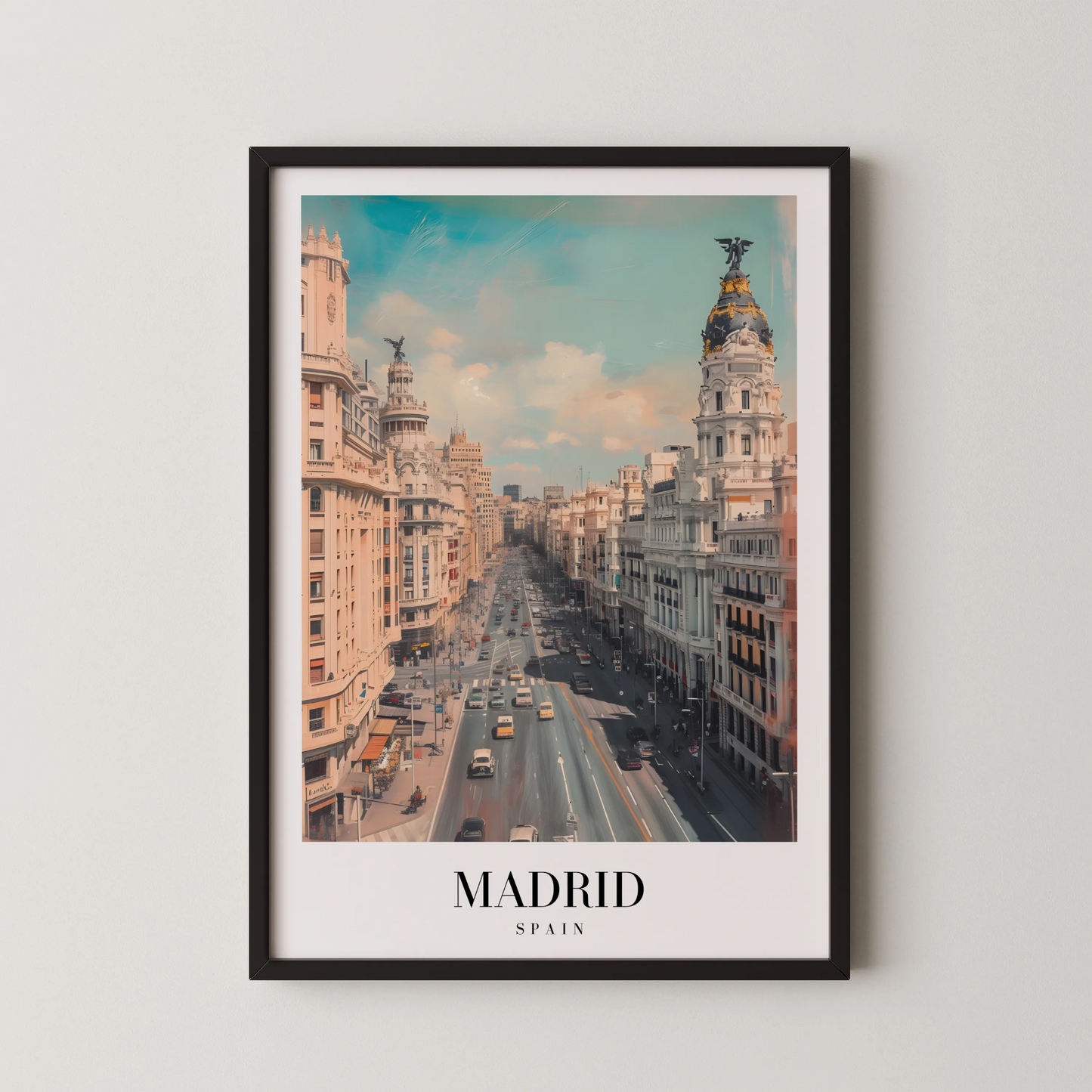 Madrid, Spain, City Prints