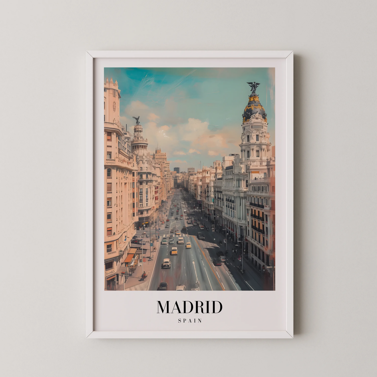 Madrid, Spain, City Prints