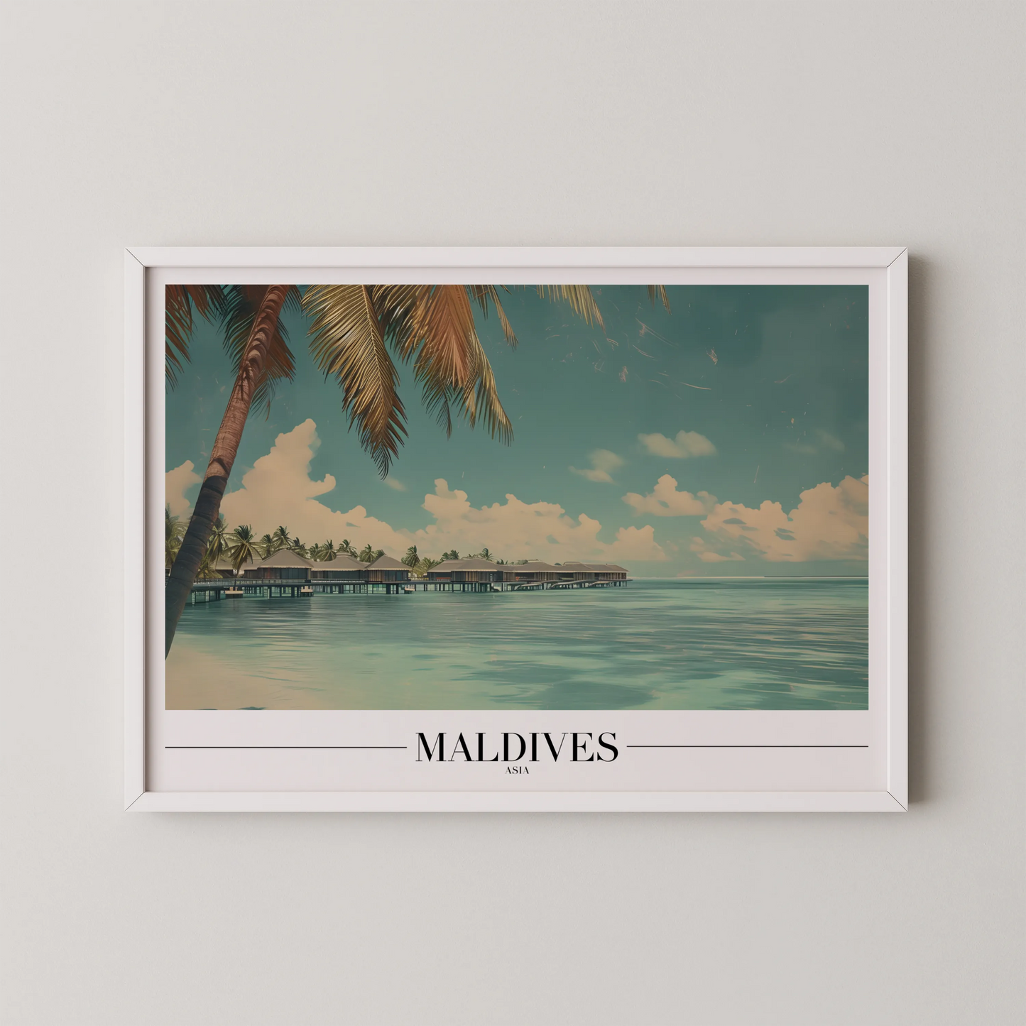 Maldives, Asia, City Prints