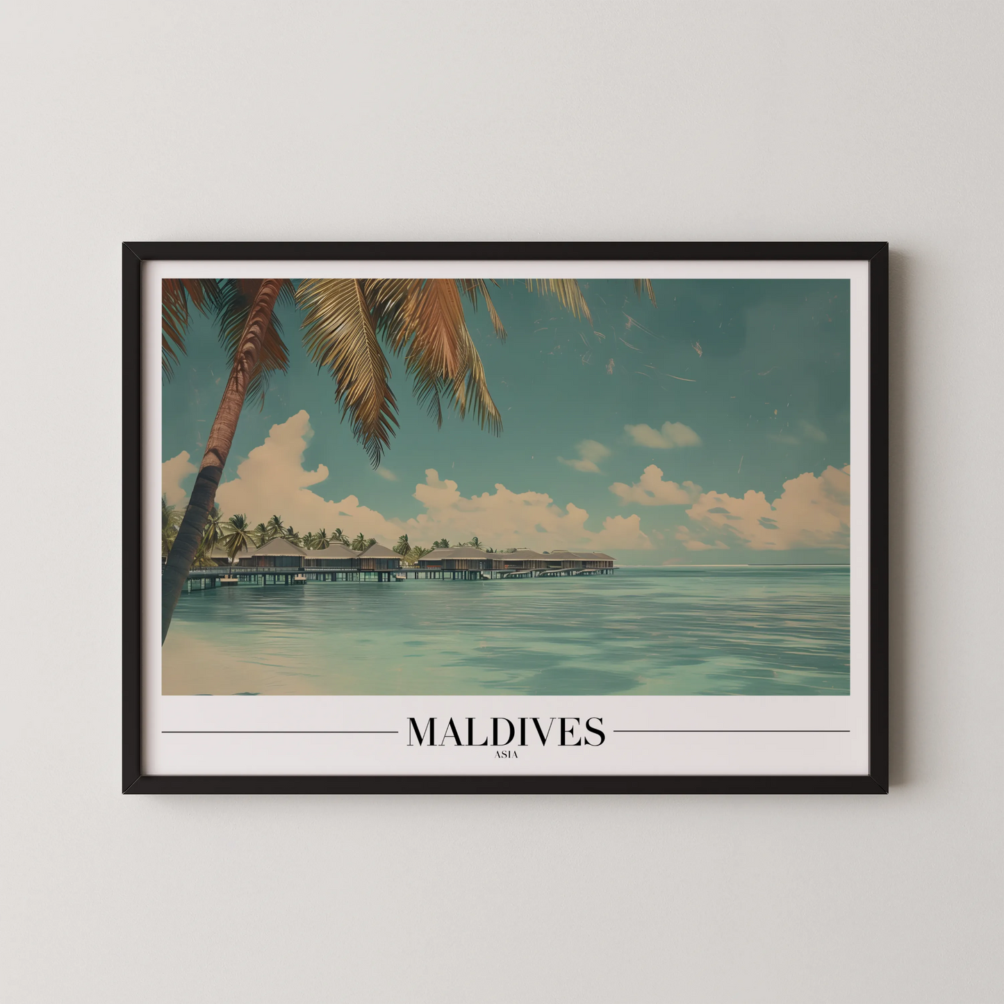 Maldives, Asia, City Prints