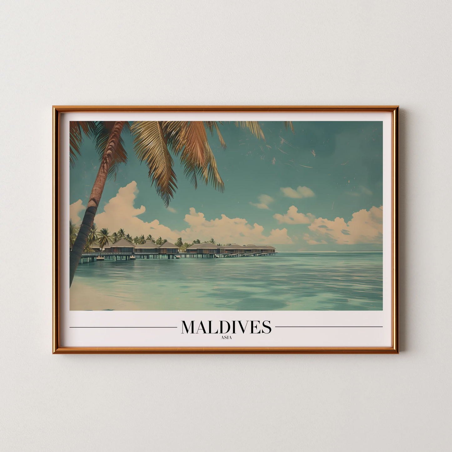 Maldives, Asia, City Prints