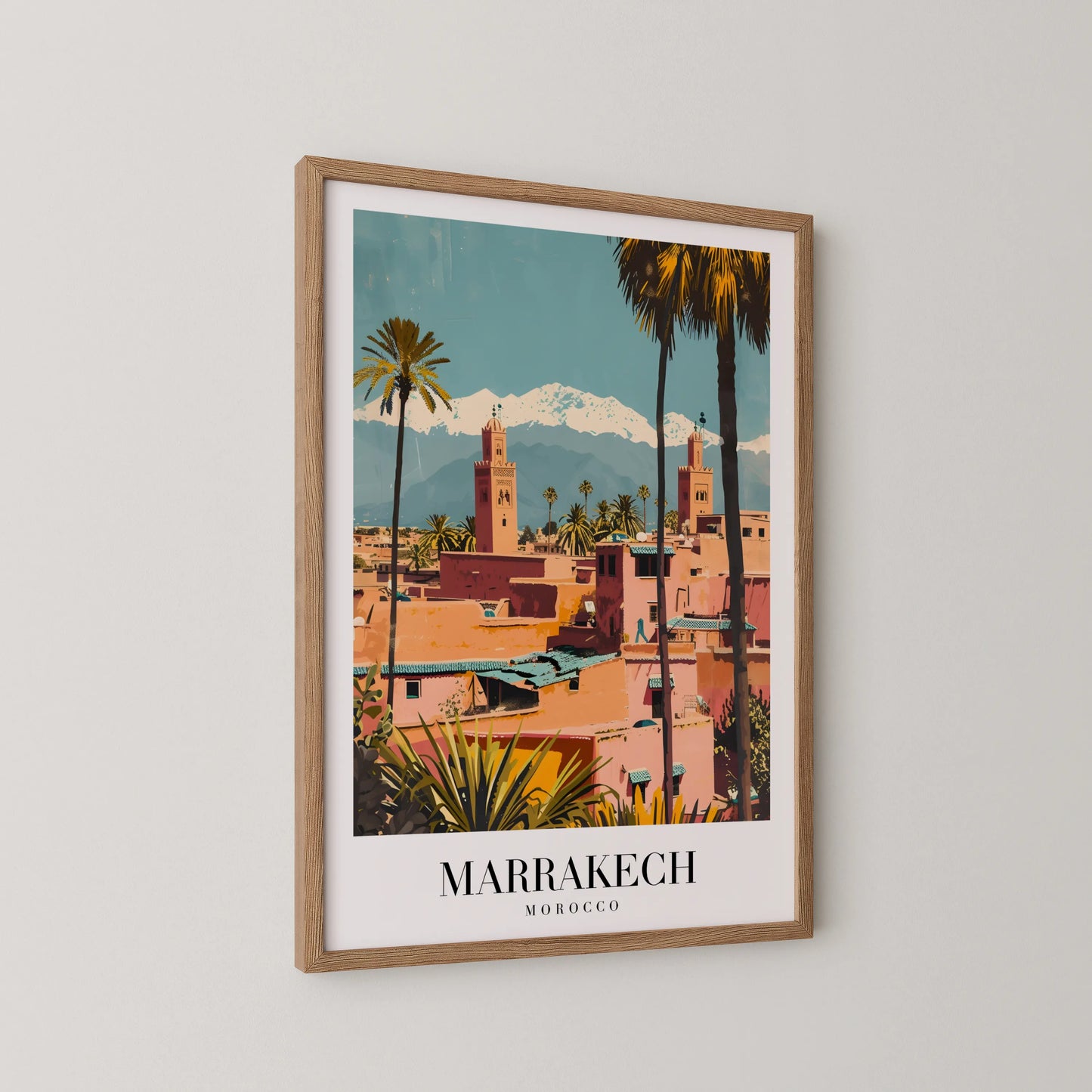 Marrakech, Morocco, City Print