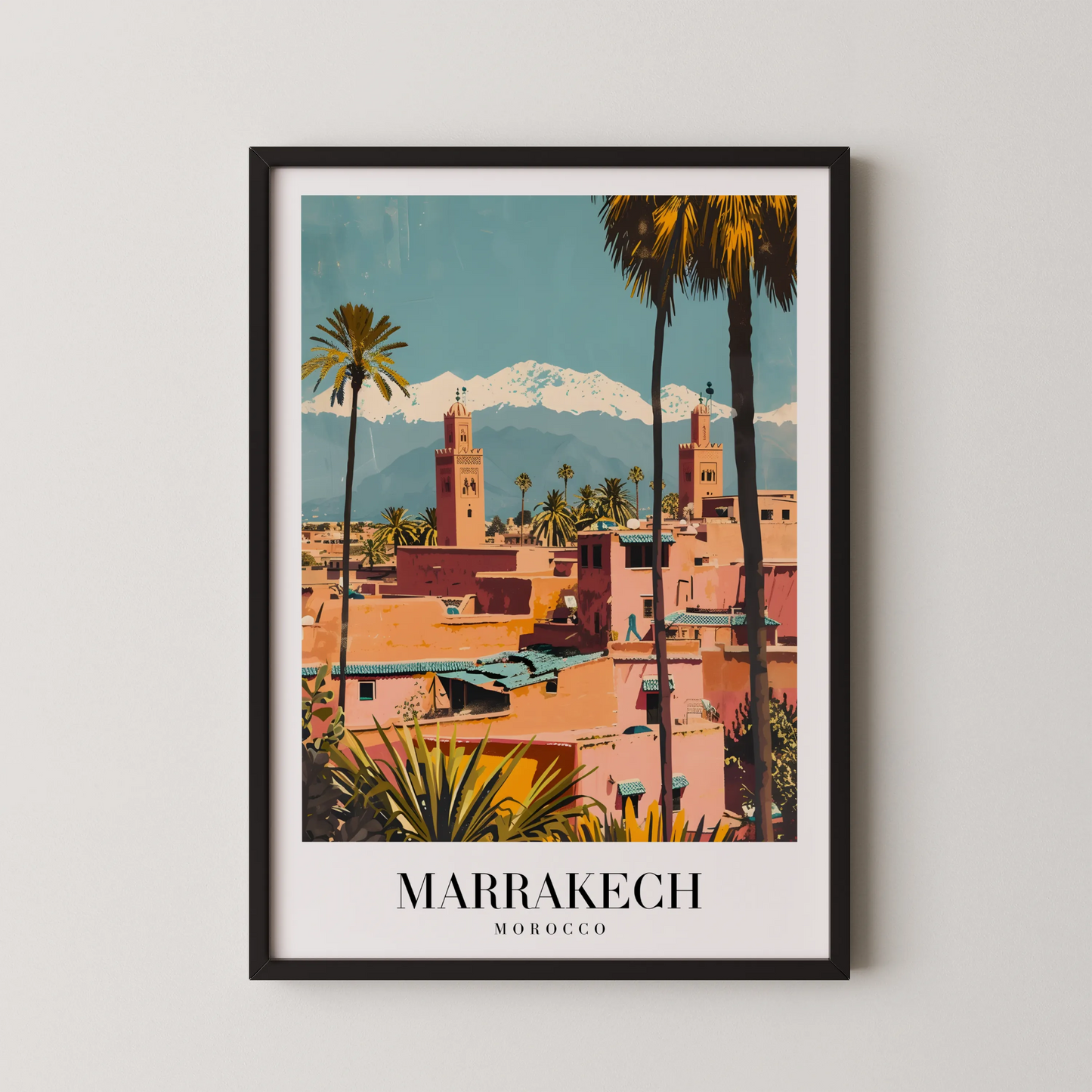 Marrakech, Morocco, City Print